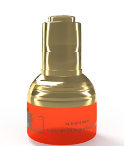 Cold pressed rosehip seed oil with Immortelle oil 30 ml - Organic product