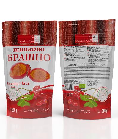 Farine de Rose Musquée 200 - 400 microns Doy-pack 250 g - Produit Bio