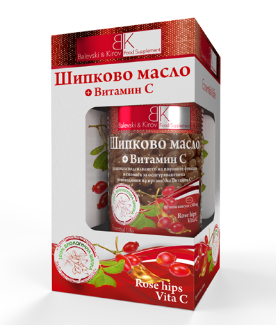 Rose hips Vita C - Kaltgepresstes Hagebuttenkernöl mit Vitamin C.