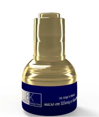 Студено пресовано масло от Шипкa с масло от Бял равнец 30 ml - Биологичен продукт