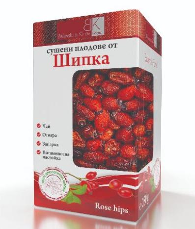 Dried rose hips 250 grams - Organic product