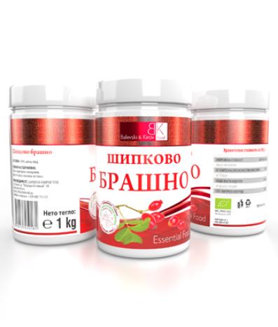 Rosehip flour 200 - 400 microns 1 kg. - Organic product