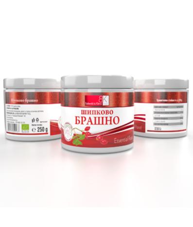Rosehip flour 200 - 400 microns 250 gr. - Organic product
